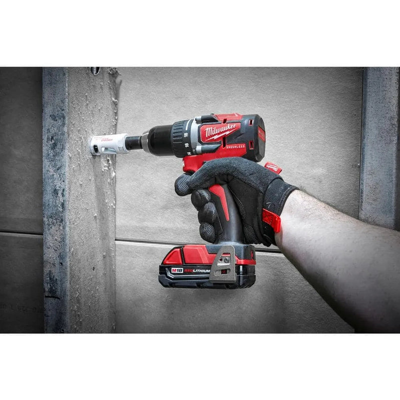 M18 18V Lithium-Ion Brushless Cordless Compact Drill/Impact Combo Kit, 2-Tool With 2 2.0Ah Batteries, Charger And Bag 2892-22CT