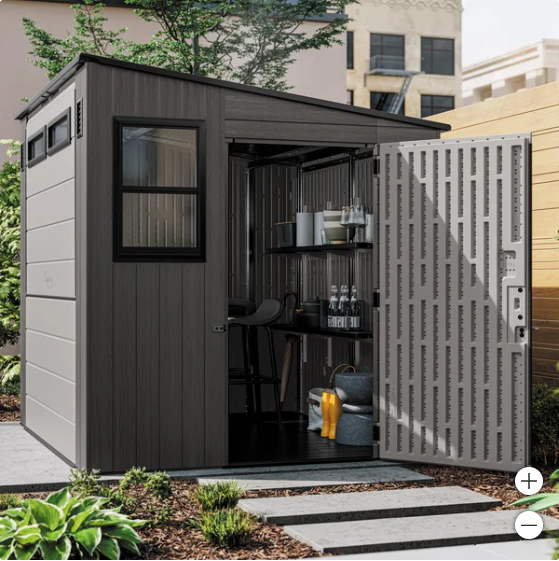 Suncast 8’x7 Ft. Cabana Entertainment Shed