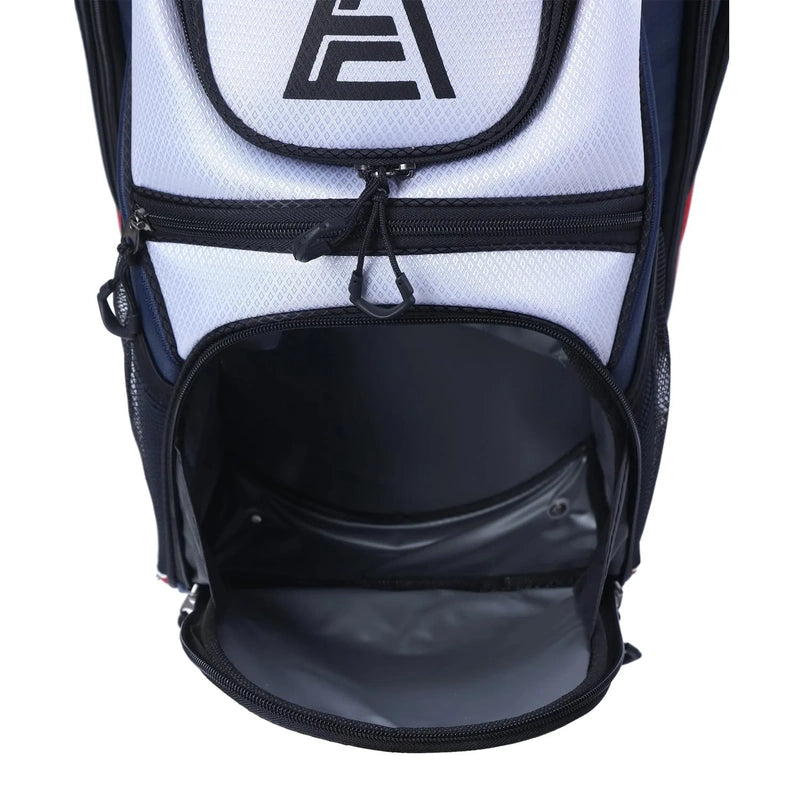 Ask Echo T-Lock Golf Cart Bag With Handles And Rain Cover