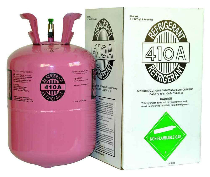 R410a Refrigerant 25lb Cylinder New Factory Sealed