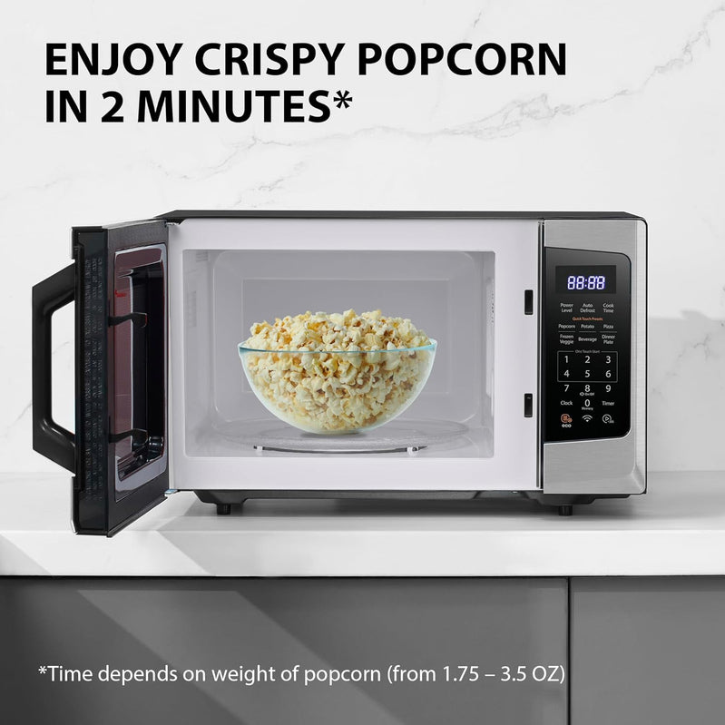 Toshiba 4-in-1 ML-EC42P, SS Countertop Microwave Oven, Smart Sensor, Convection, Air Fryer Combo, Mute Function