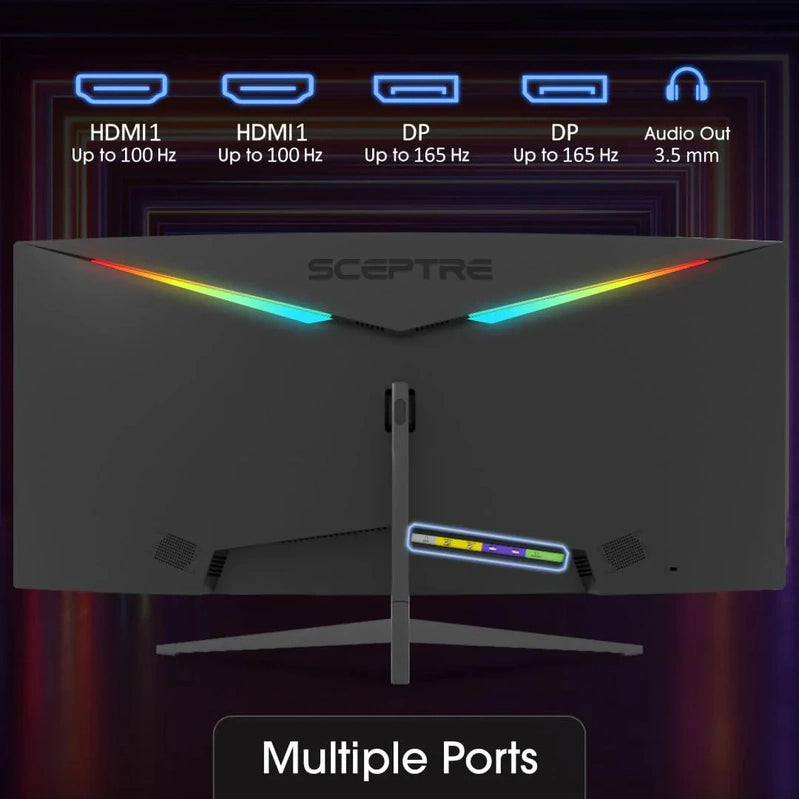 Sceptre 34 In. 165Hz Curved Ultrawide Wqhd Monitor