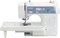 Brother Sewing And Quilting Machine, Computerized, 165 Built-In Stitches, LCD Display, Wide Table, 8 Included Presser Feet, White, 20x12x17