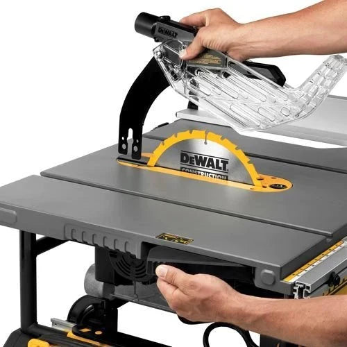 DEWALT 10 In. Table Saw, 32-1/2 In. Rip Capacity, 15 Amp Motor, With Rolling