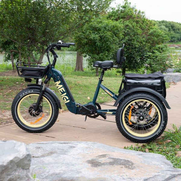 Silverado 20 48V/14Ah 750W Foldable Fat Tire Electric Trike, 330lbs, 96817362
