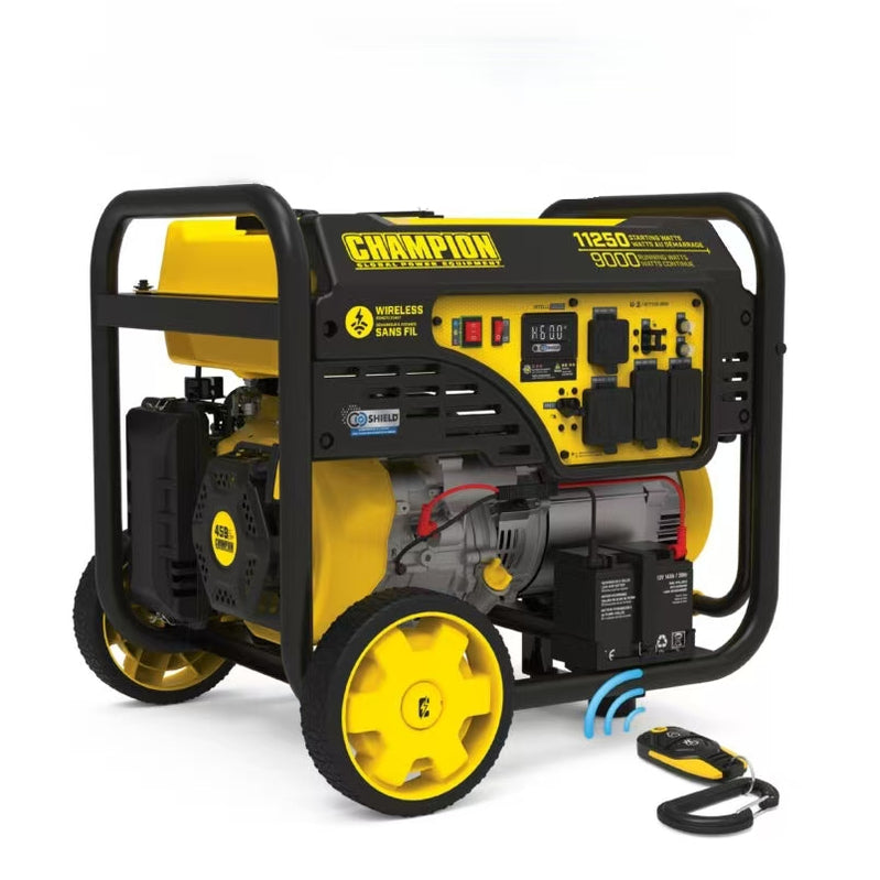 9000W Wireless Start Generator With CO Shield