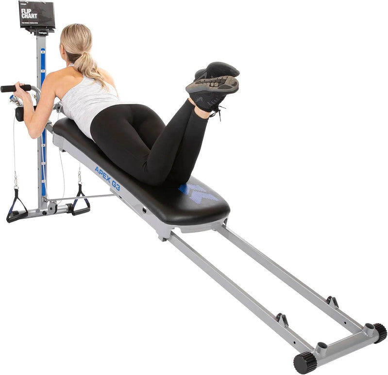 Total Gym Apex Full Body Workout System, Indoor Home Gym