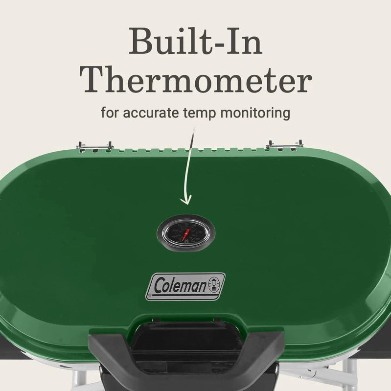 RoadTrip 285 Portable Stand-Up Propane Grill With 3 Adjustable Burners And Instastart Ignition, 20,000 BTUs Of Power For Outdoor Cooking