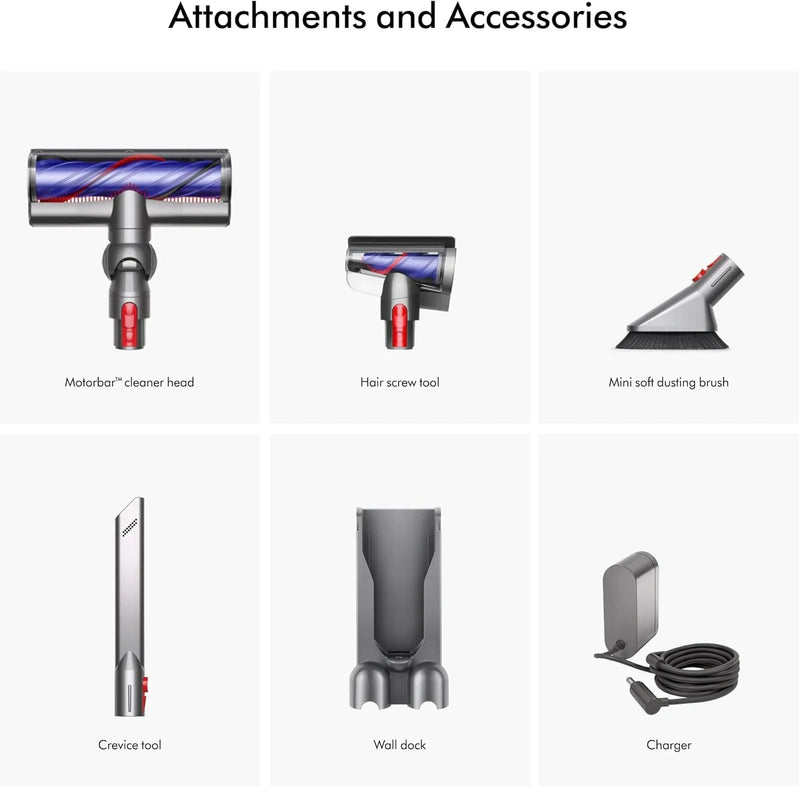 Dyson V11 Origin Cordless Vacuum, 185AW, 3 Power Modes, Up To 60 Minutes, ² Deep Cleans Hard Floors And Carpets, Detangles Pet Hair