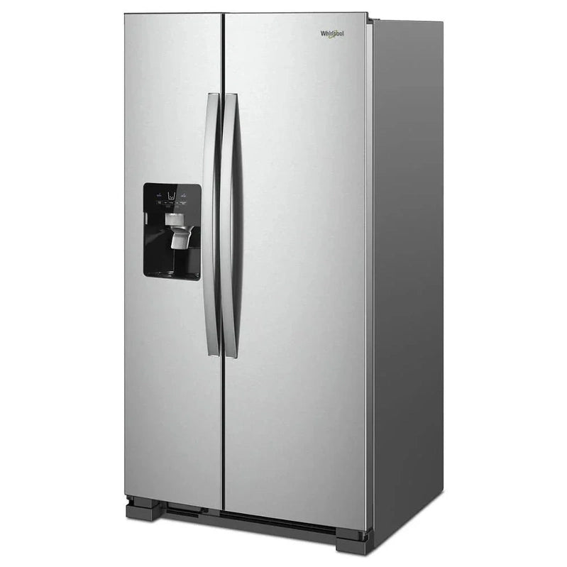 36-inch Wide Side-by-Side Refrigerator C 24 Cu. Ft. Stainless Steel