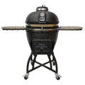 Kamado Pro 22 In. Ceramic Charcoal Grill With Grill Cover