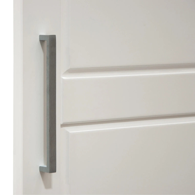 Palace Imports 100% Solid Wood Cosmo 3-Door Wardrobe Armoire With Solid Wood Or Mirrored Doors