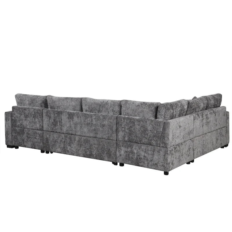 Sectional Sofa Pull-Out Sofa Bed Sleeper