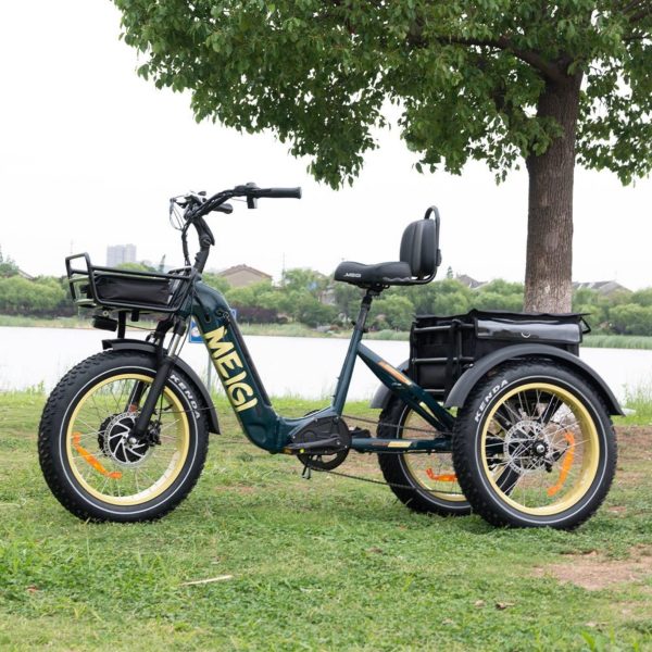 Silverado 20 48V/14Ah 750W Foldable Fat Tire Electric Trike, 330lbs, 96817362