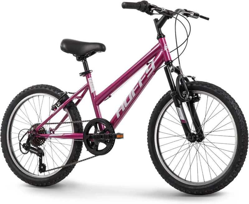 Huffy Stone Mountain Hardtail Mountain Bike For Boys/Girls/Men/Women, 20 In./24 In./26 In. Sizes, 6 Or 21 Speed Shimano Twist Shifting
