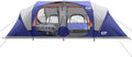 Campros Cp Tent 12-Person-Camping-Tents, 3 Room Family Tents, Waterproof Windproof Family Tent With Top Rainfly, 6 Large Mesh Windows, Bag-20