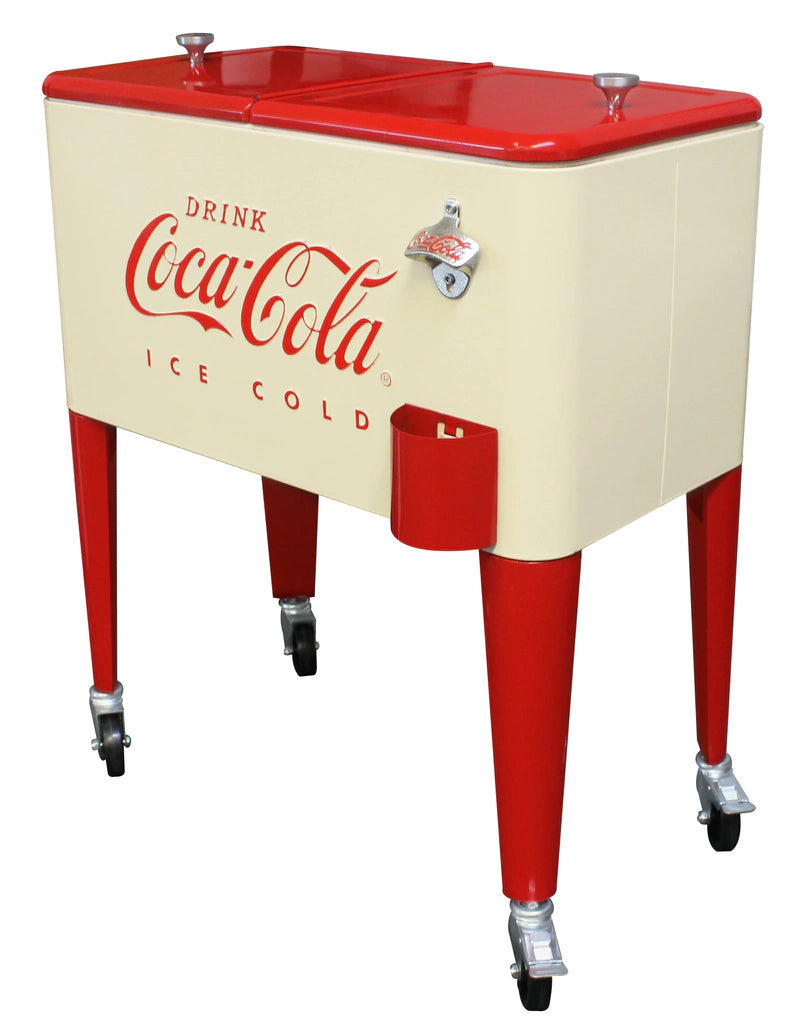 Leigh Country Licensed Coca-Cola Series Cp 98111 Metal 60 Qt. Outdoor Patio Cooler