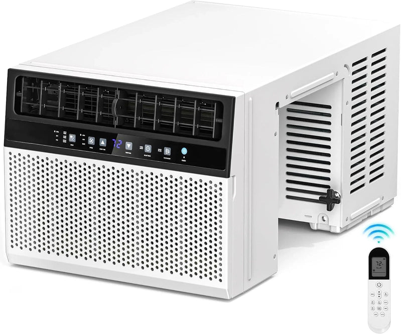 Antarctic Star 12,000 BTU U-Shaped Window Air Conditioner Unit Cools Up To 550 Sq. Ft. With 6 Modes 24H Timer, Ultra Quiet Window AC Units