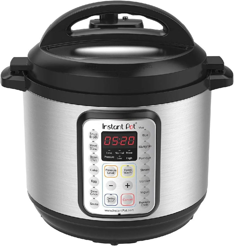 9-in-1 Multicooker, Pressure Cooker, Slow Cook, Rice Maker, Steamer, Sauté, Yogurt, Warmer And Sterilizer, Includes App With Over 800 Recipes