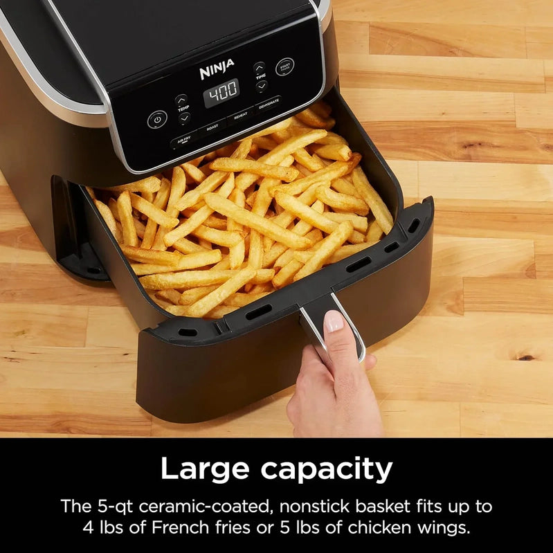 Ninja Air Fryer Pro XL 6-in-1 With 6.5 Qt. Capacity Max Crisp Air Fry Air Roast Bake