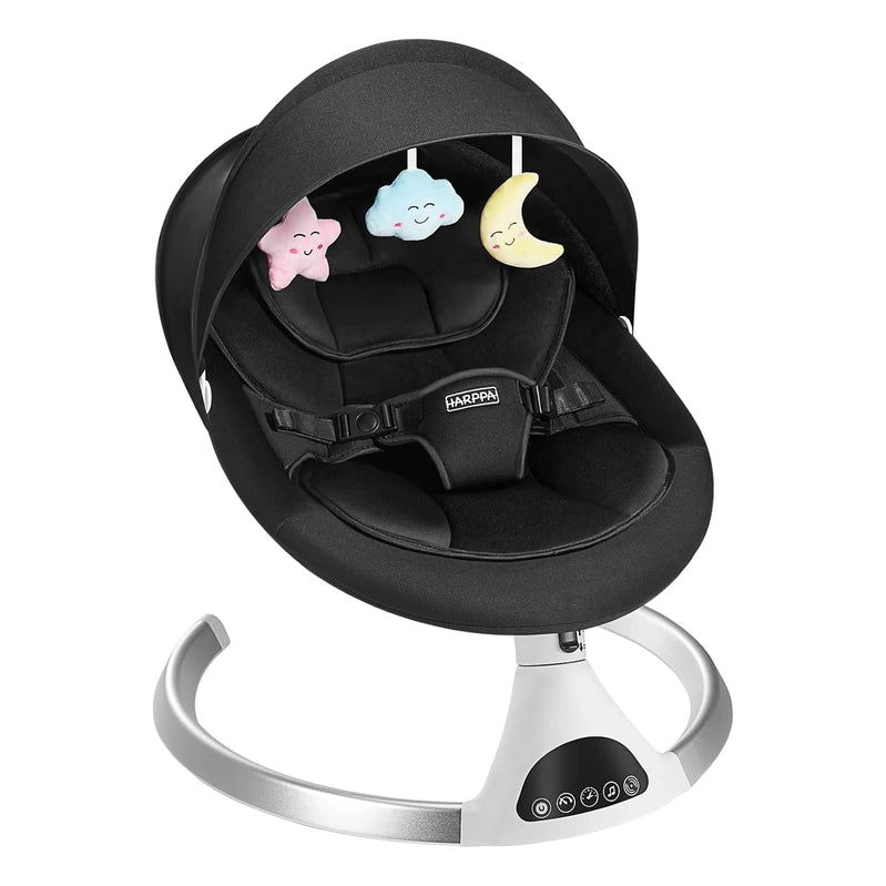 Harppa Electric Baby Swing For Infants To Toddler With 5 Speed