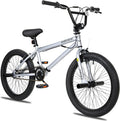 Weize Freestyle BMX Bicycle 20 In. Stunt Bike For Kids And Adults Men And Women High Strength Steel Frame 360 Degree Rotor Freestyle