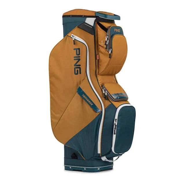 Ping Traverse Cart Bag, Black White