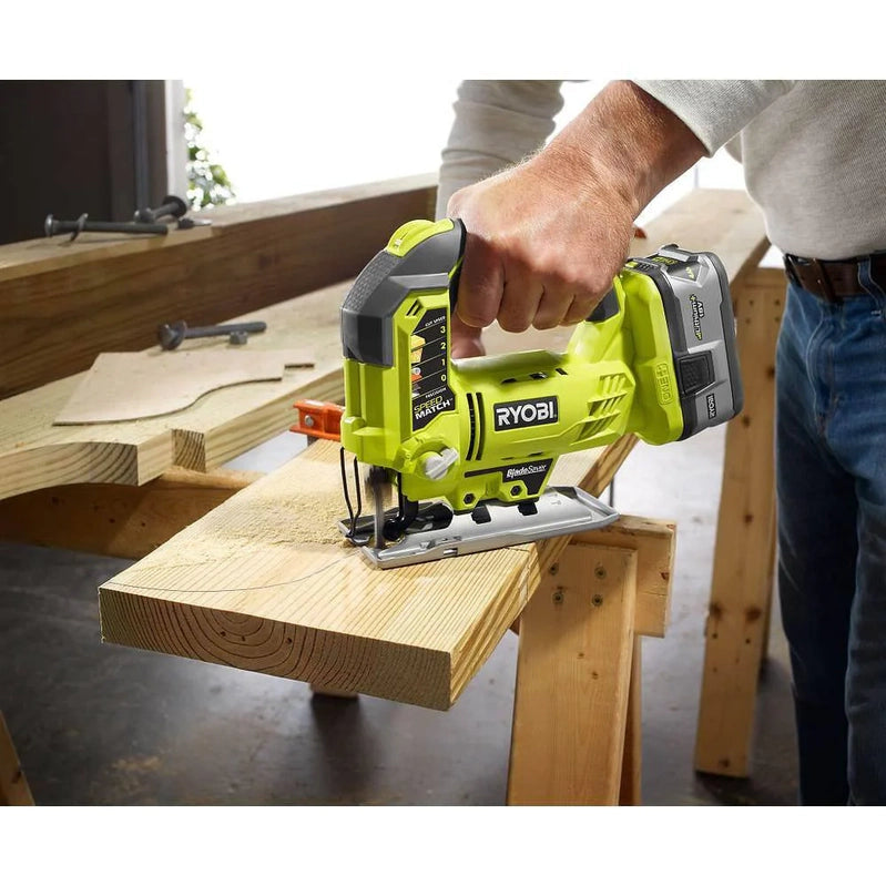 Ryobi One Plus 18V Cordless Tool Set With 10 Pieces, 3 Batteries And Charger, Model Year 2025 PCK750KN