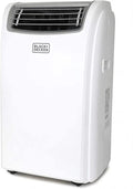 Black Plus Decker 14,000 BTU Portable Air Conditioner With Heat And Remote Control, White