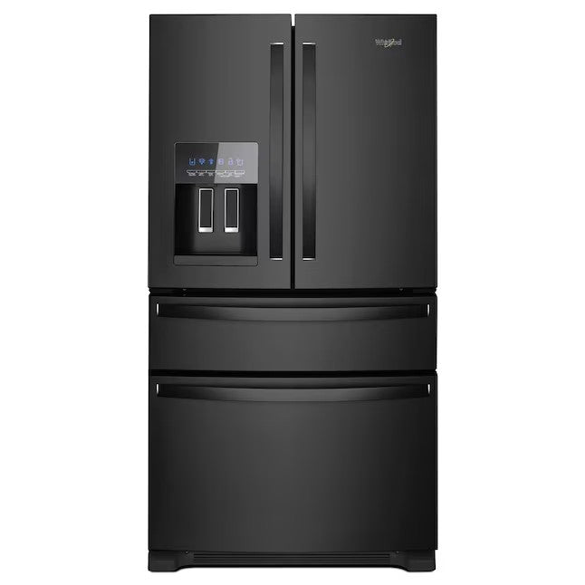 Whirlpool 24.5-Cu. Ft. 4-Door French Door Refrigerator With Ice Maker, Fingerprint Resistant Stainless Steel Energy Star