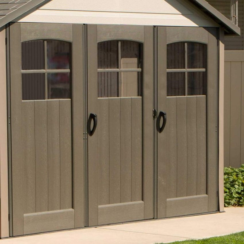 Lifespan 11 x 18.5 Ft. Outdoor Storage Shed, 11 x 18.5, Desert Sand