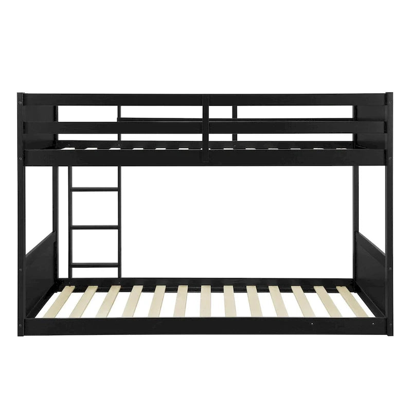 Delphia Low Profile Twin Over Twin Bunk Bed