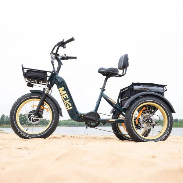 Silverado 20 48V/14Ah 750W Foldable Fat Tire Electric Trike, 330lbs, 96817362