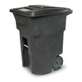 Toter 96 Gallon Trash Can With Smooth Wheels And Lid