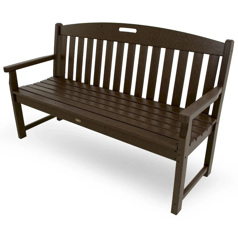 Polywood Trex Outdoor Furniture Yacht Club 60-inch Bench