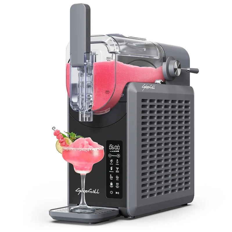 Slushie Machine, 24-Hour Delay Start And Cold Retention, 68 Oz Slushy Machine With Self-Cleaning Function