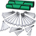 Sk 42-Piece Wrench Set, Sae And Metric, SuperKrome Finish