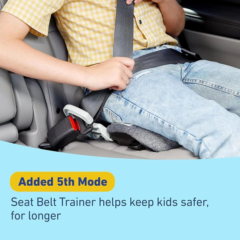 4Ever Dlx 4-in-1 Child Car Seat, Charlie, Car Seat For Babies And Toddlers, 10 Years Of Use, Rear-Facing, Forward-Facing And Booster Seat, Safe