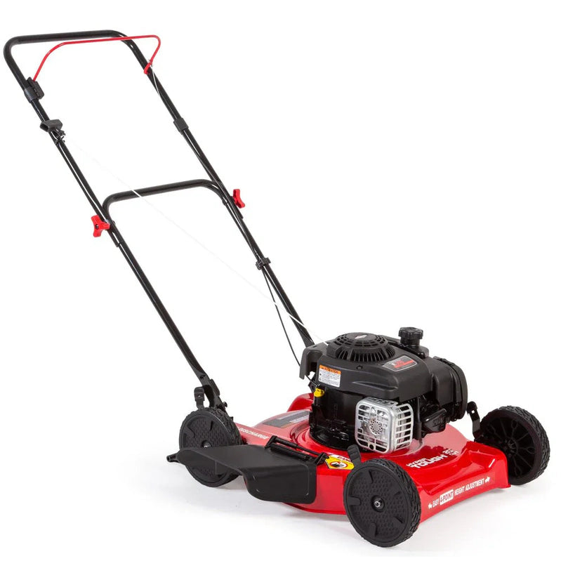 20-Inch 125Cc Gas Push Mower With Briggs And Stratton Engine
