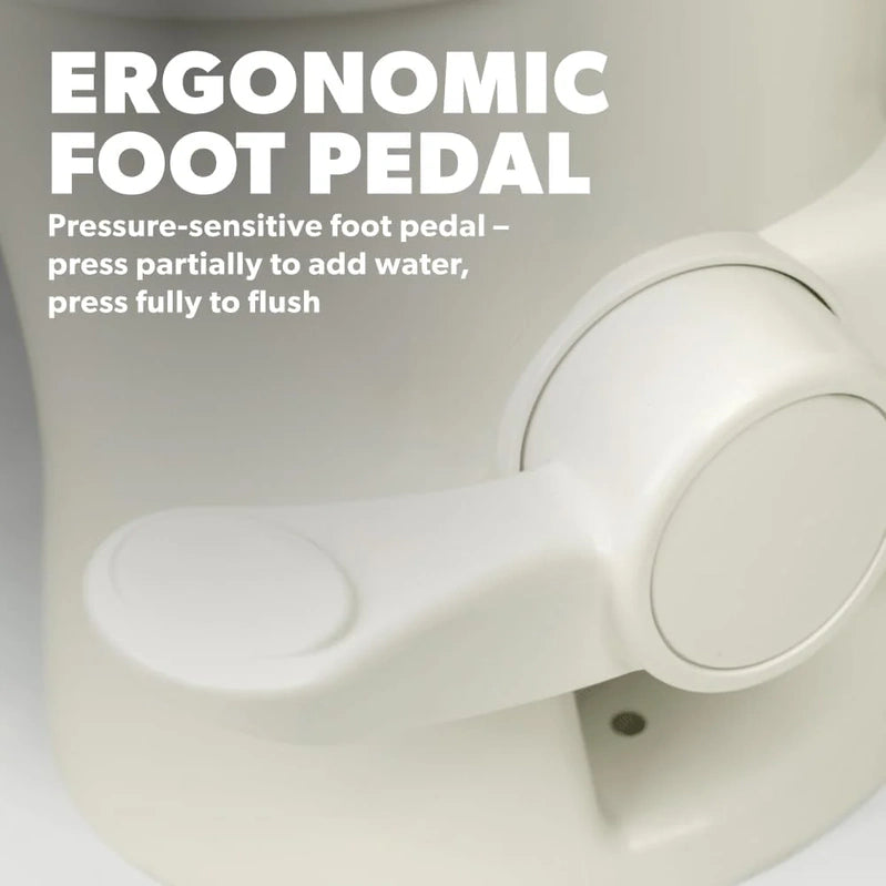 320 Series Standard Height RV Toilet, White