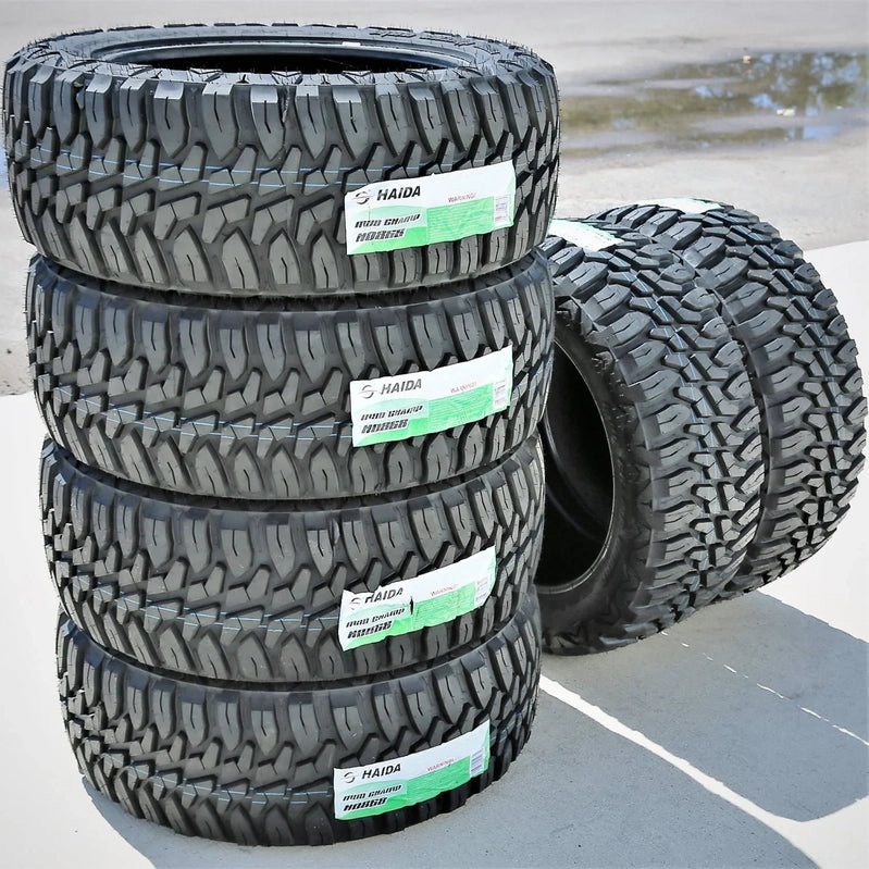 Set Of 4, Four 275/65R20 126/123Q E, 10 Ply M/T Mud Tires
