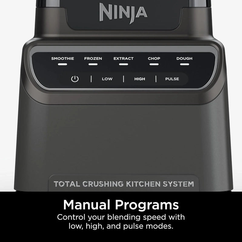 Ninja Mega Kitchen System, 1500-Watt, 72-Ounce Full-Size Blender And 8-Cup Food Processor With 2 16-Ounce To-Go Cups
