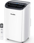 14,000 BTU Portable Air Conditioner Cools Up To 700 Sq. Ft, Auto-Evaporation Low Noise Portable AC Unit With Remote Control Fits For Large Room