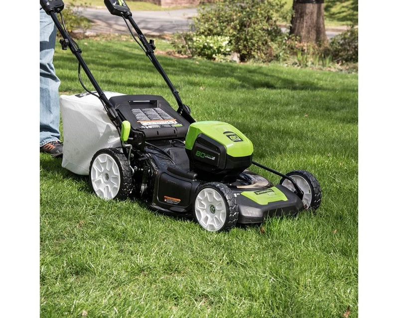 80V Battery-Powered Lawn Mower, 53 Cm, 21 In., Self-Propelled, Brushless, Greenworks