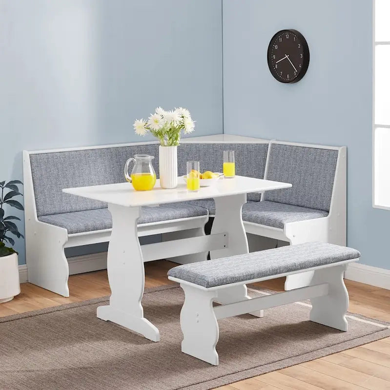 Hannah Breakfast Nook 3-piece Dining Set