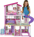 Barbie DreamHouse Dollhouse With Elevator, Pool, Lighting And Over 70 Accessories C 3-story Playset