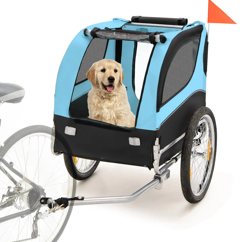 Pet Bike Trailer Holds 40kg Bicycle Trailer For Small And Medium-Sized Dogs