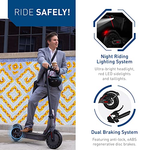 Hiboy S2 Pro Folding Electric Scooter, 500W Motor, 10 In. Solid Tires
