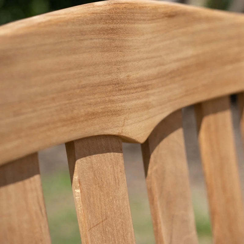 Ash And Ember Hawthorne Grade A Teak 53 In. Bench, Seats 2 People Comfortably