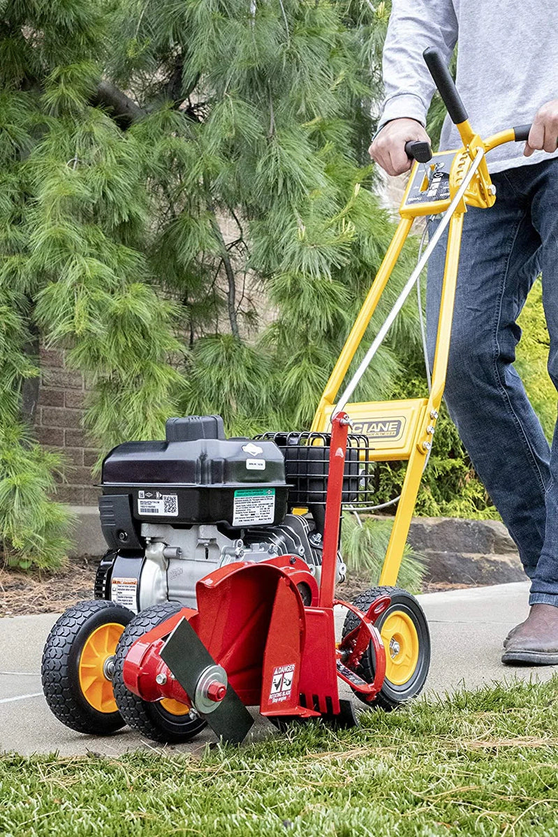 01-5.5GT-7 Petrol-Powered Lawn Edger, 5.50 Nm Gross Torque/3.5 Hp B And S Engine, 7-inch Wheels